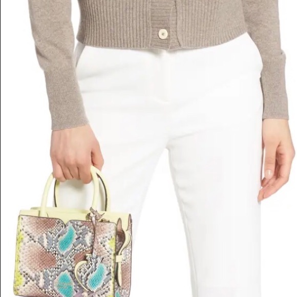 Kate Spade NWT Spencer Snake-embossed mini - Picture 4 of 11